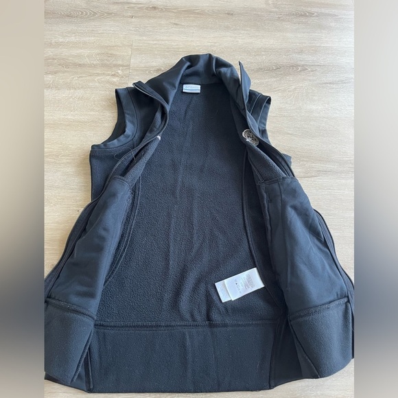 Columbia Florida State University Black Vest Fleece SZ XS - Picture 5 of 6